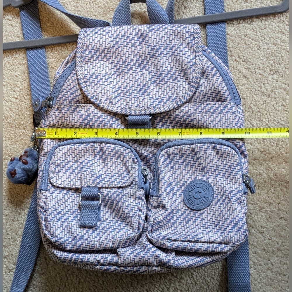 Kipling Live.Light Lovebug Backpack Blue And Pink - image 5